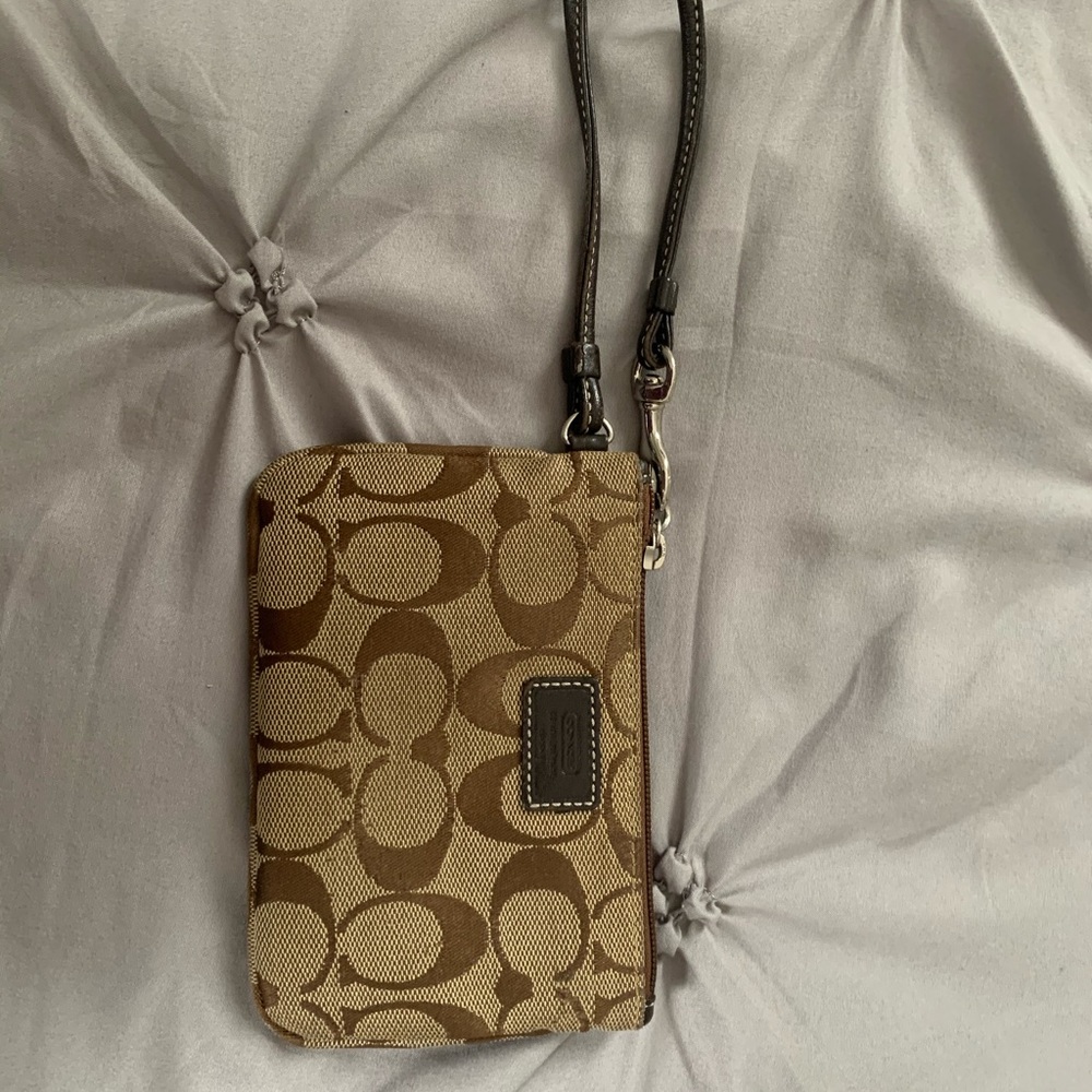 Coach wristlet